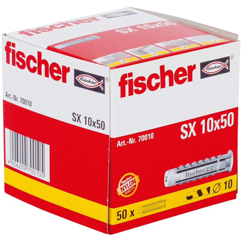 Fisher SX Nylon Dybel Plugs flere størrelser