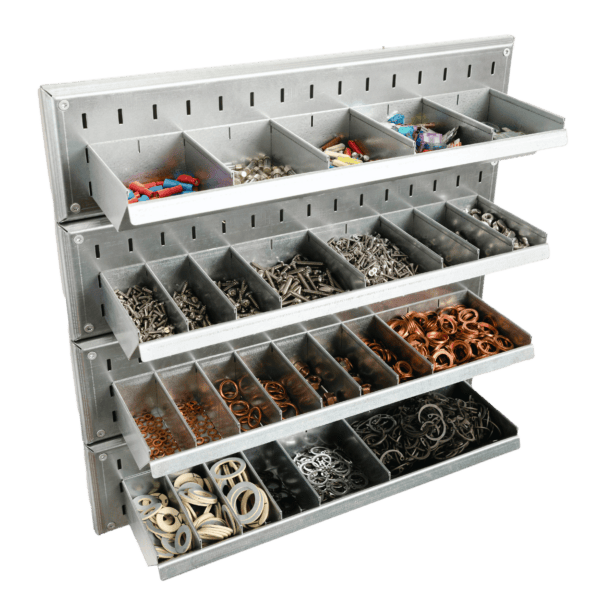 LOCCO L4 (12 DELE) bolte reol 44 x 44 cm