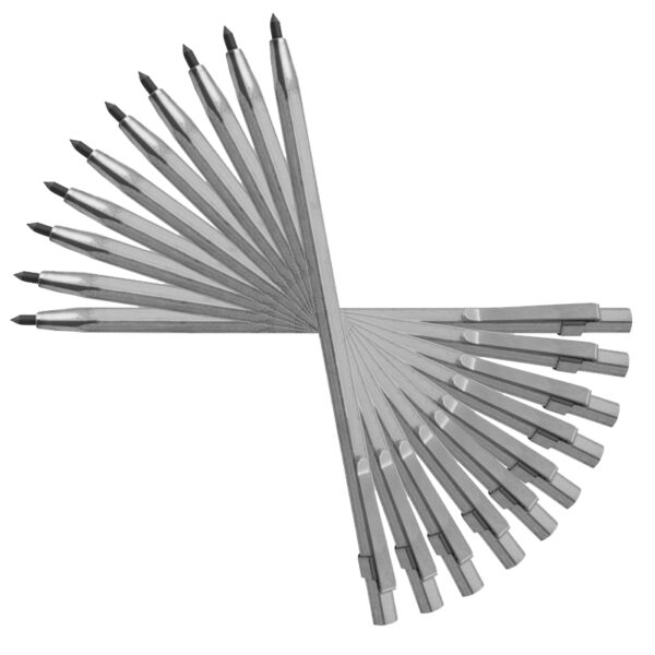 Diesella Hårdmetal ridser m. fast spids 10 stk i sampak (10307290)