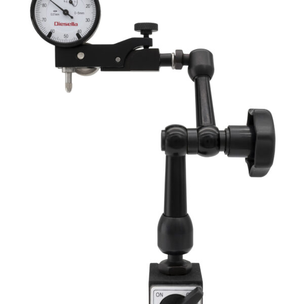 Diesella Mini magnetstander med måleur (Art. 10384210 + Art. 10330610)