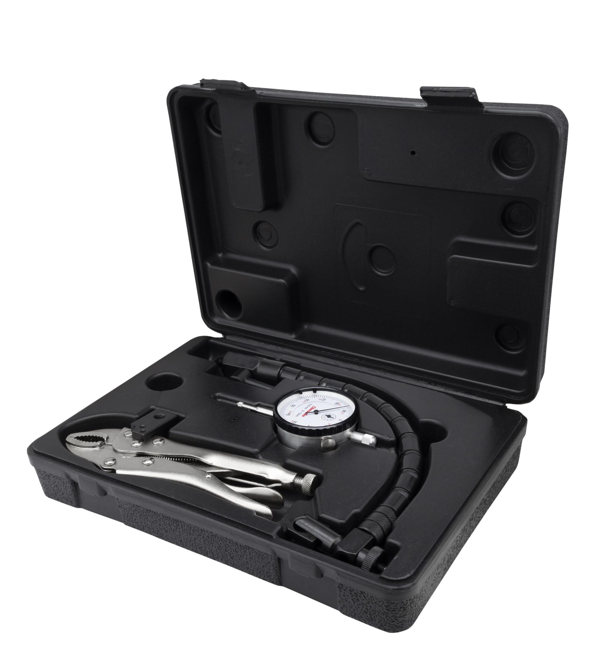 Diesella Målesæt til bremseskiver med tang, måleur og svanehals