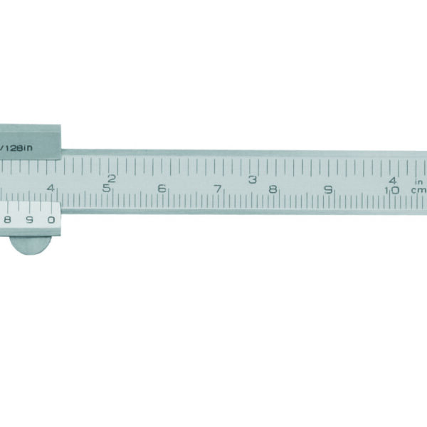 Diesella Skydelære med skruelås 0-100x0,05 mm og 30 mm kæber