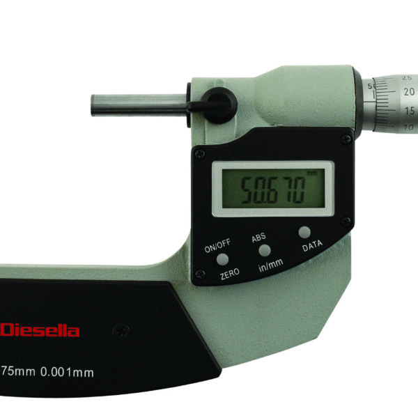 Diesella Digital Mikrometerskrue IP65 75-100x0,001 mm