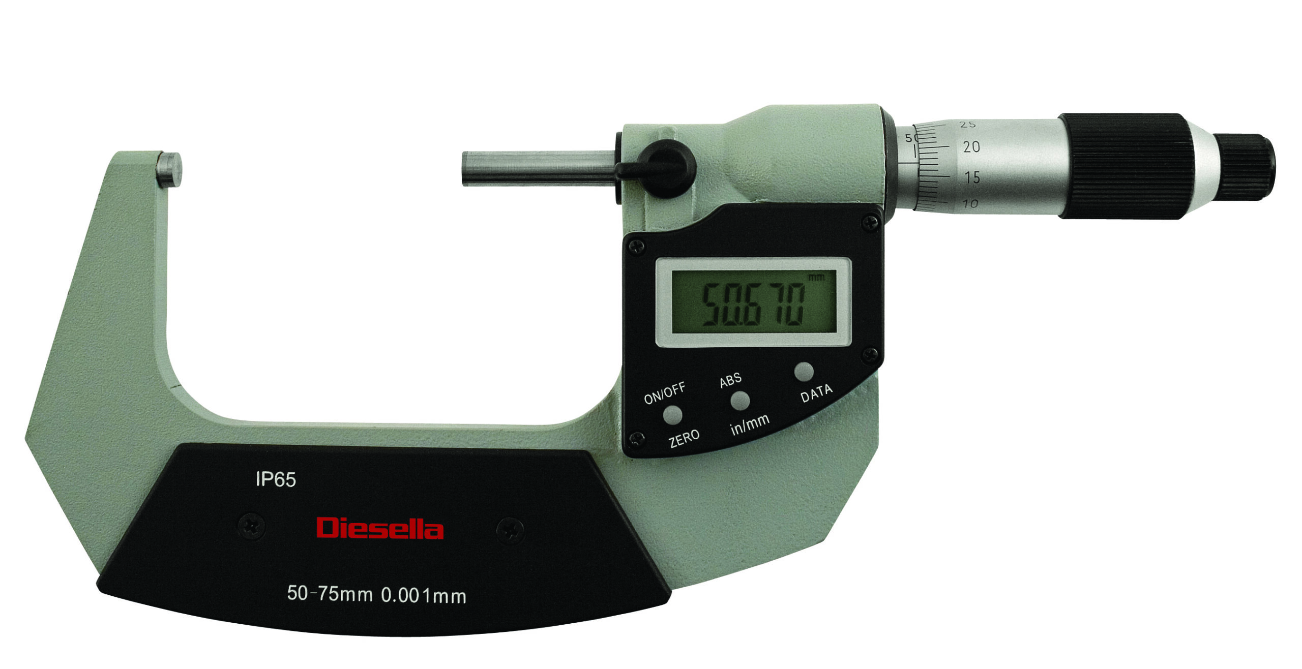 Diesella Digital Mikrometerskrue IP65 75-100x0,001 mm