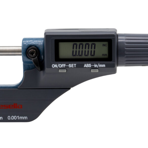 Diesella Digital Mikrometerskrue 0-25x0,001 mm