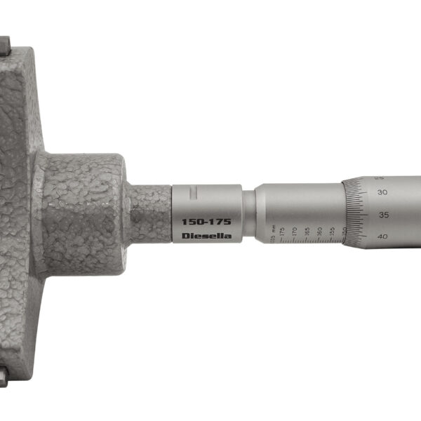 Diesella Indvendig 3-punkt mikrometer 175-200 mm (uden kontrolring)
