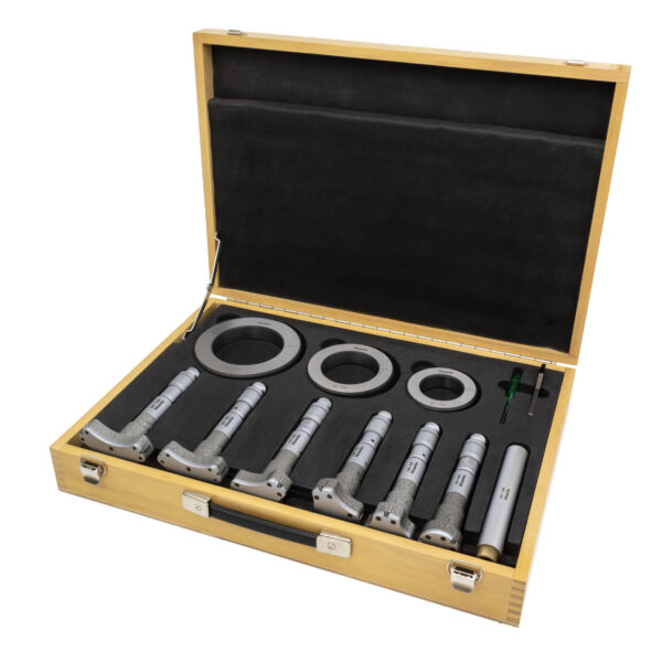 Diesella Indvendig 3-punkt mikrometer 40-100 mm (inkl. kontrolringe og forlænger)