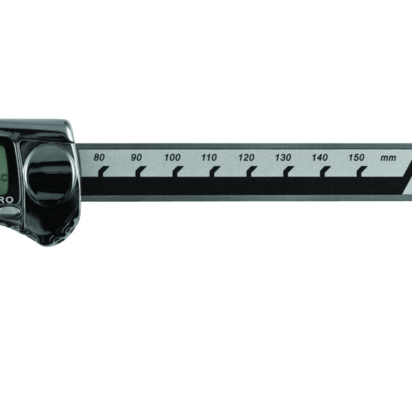 Diesella Digital Skydelære 0-150x0,01 mm med brøkfunktion og kæbelængde 40 mm