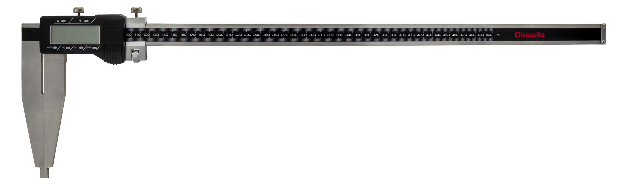 Diesella Digital værkstedsskydelære 0-500x0,01 mm med kæbelængde 150 mm