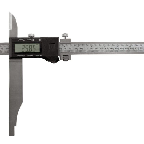 Diesella Digital dobbeltkæbet skydelære 0-500x0,01 mm med kæbelængde 60/150 mm