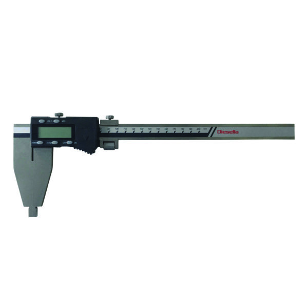 Diesella Digital skydelære 0-200x0,01 mm med 90 mm kæber