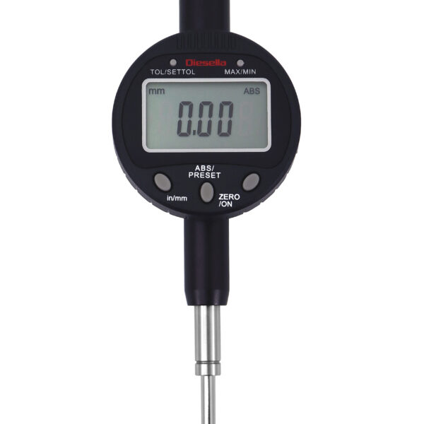 Diesella Digital måleur 25,4 mmx0,01 med TOL-/Min-/Max- funktion