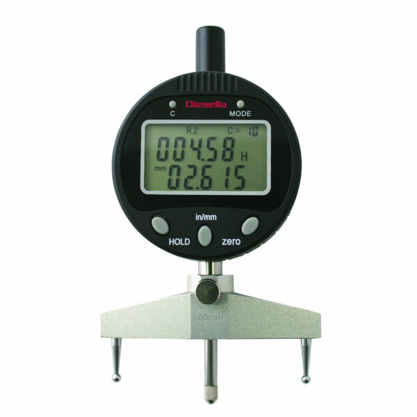 Diesella Digital radius måler 5-700 mmx0,01 mm for ind- og udvendig måling