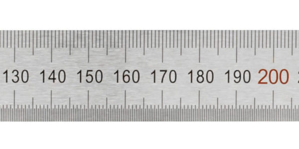 Diesella Stållineal 300X25X1,0 mm