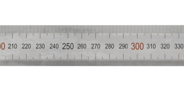 Diesella Stållineal 500X30X1,2 mm