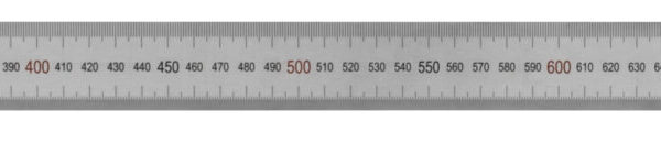 Diesella Stållineal 1000X35X1,5 mm med aflæsning venstre-mod-højre