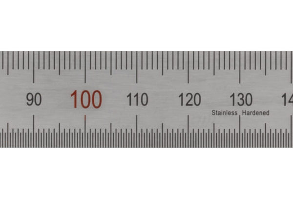 Diesella Stållineal 200X19X0,8 mm