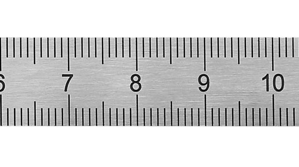 Diesella Stållineal 200x13x0,5 mm Klasse: DIN 2004/22/ECII