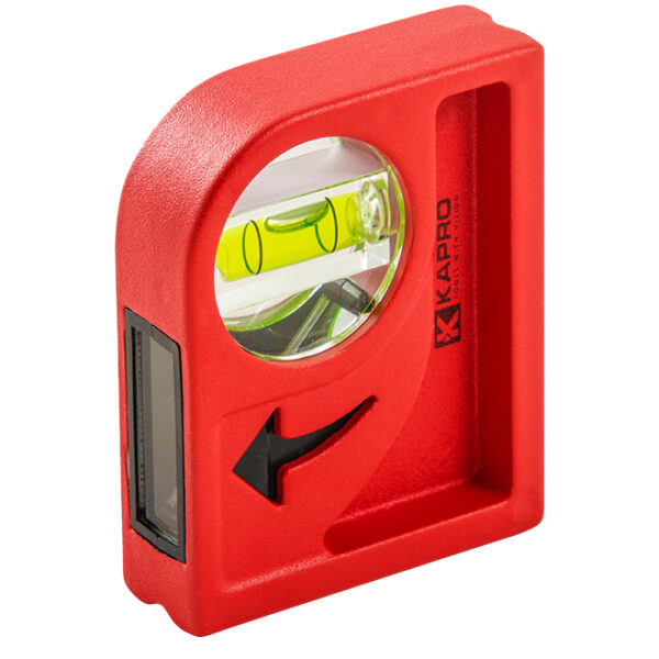 KAPRO CYCLOPS Mini vaterpas med DualView, V-spor og magnet