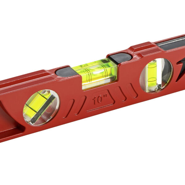 KAPRO Torpedo vaterpas 25 cm i støbejern med DualView og magnet