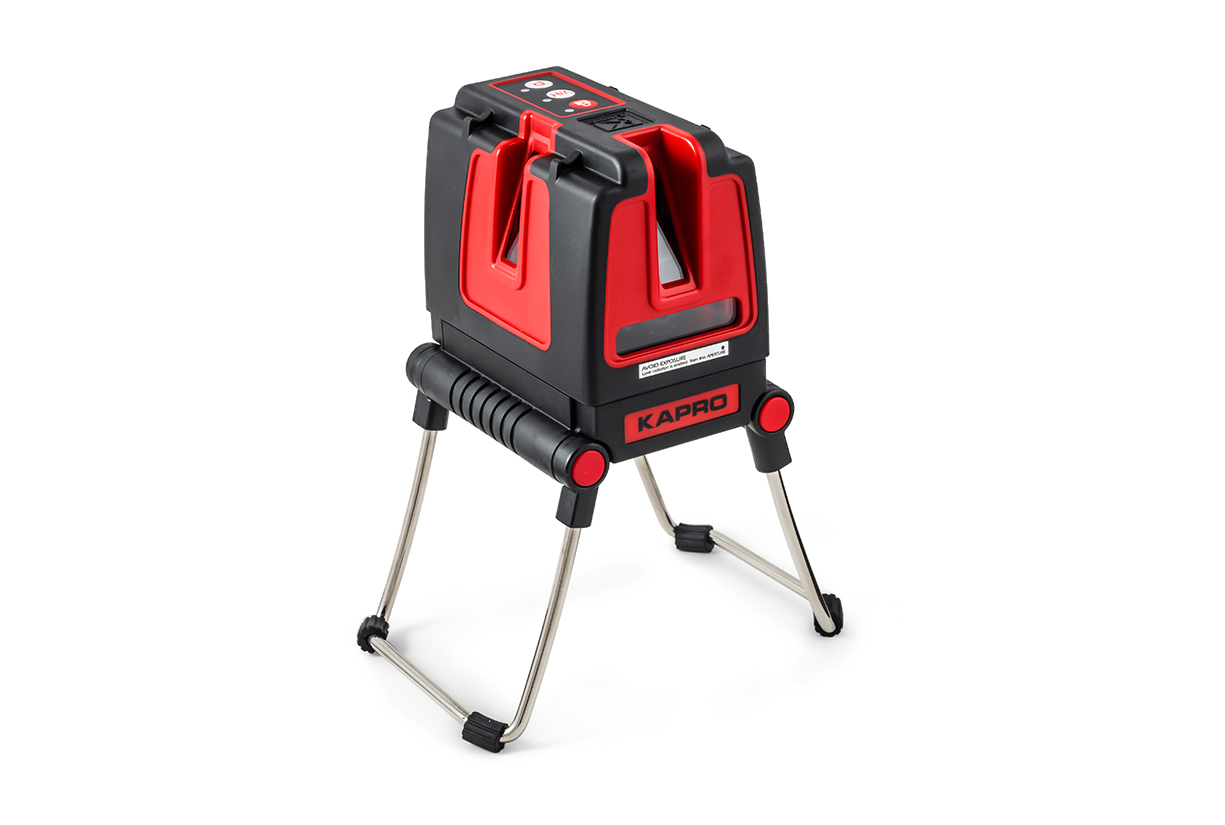KAPRO Prolaser Vector 873 Selvnivellerende krydslinjelaser (Rød farve)