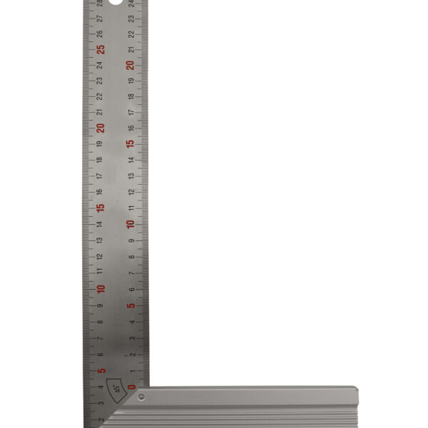 Diesella Snedkervinkel 150x120 mm med kraftig base i aluminium