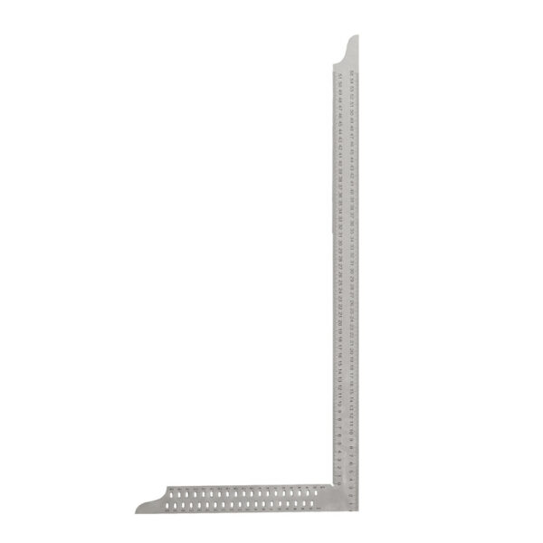 Diesella Tømrervinkel 1000x380x35 mm med dobb. skala og opmærk. huller