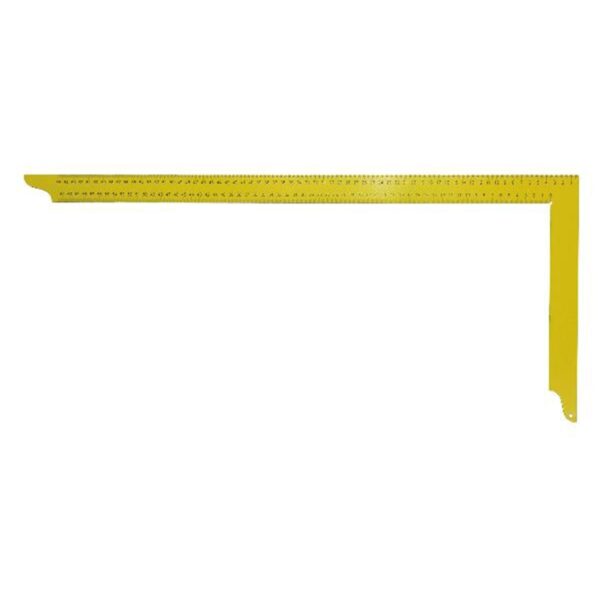 Diesella Tømrervinkel 1000x380x35 mm (Gul) med dobbelt skala