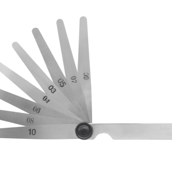 Diesella Søgerblade 0,03-0,10 mm (8 blade) 100 mm med konisk afrunding og 13 mm bredde