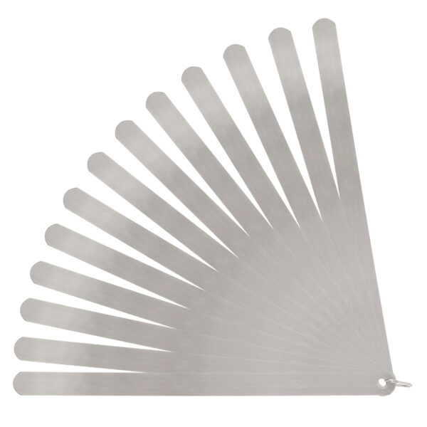 Diesella Søgerblade 0,05-1,00 mm (13 blade) 200 mm med cylindrisk afrunding og 13 mm bredde