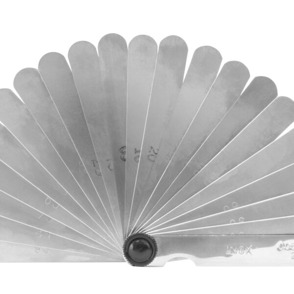 Diesella Søgerblade 0,05-1,00 mm (20 blade) 100 mm (INOX) med cylindrisk afrunding og 10 mm bredde