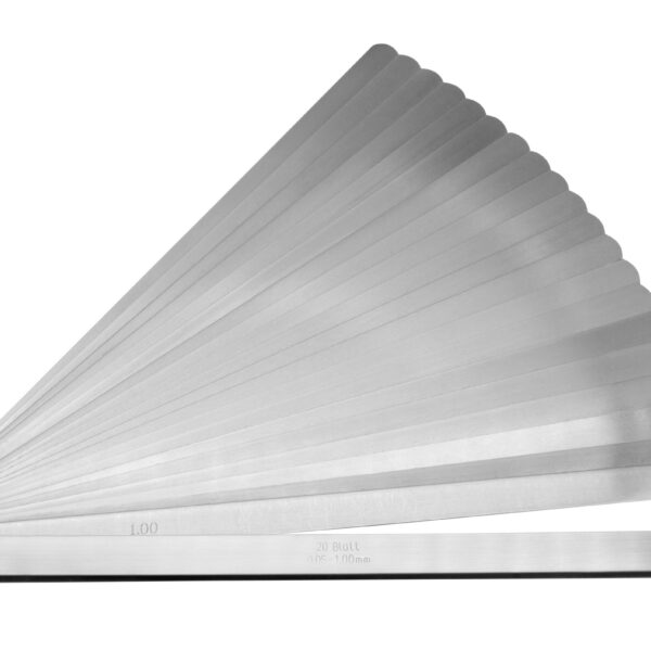 Diesella Søgerblade 0,05-1,00 mm (20 blade) 300 mm med cylindrisk afrunding og 13 mm bredde