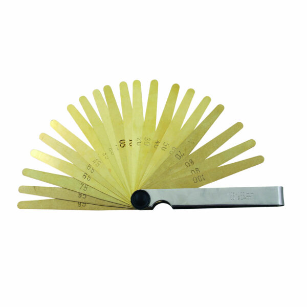 Diesella Søgerblade messing 0,05-1 mm (20 blade) 100 mm (Antimagnetisk)