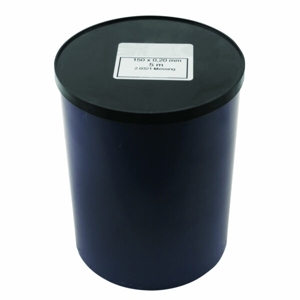 Diesella Messingfolie i rulle 0,50 mm (150 mmx5M)