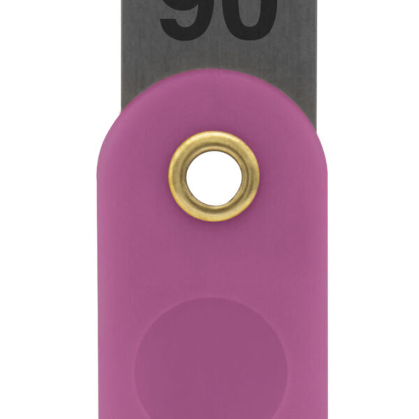Diesella Søgerblad 0,90 mm med plastik håndtag (lyserød)
