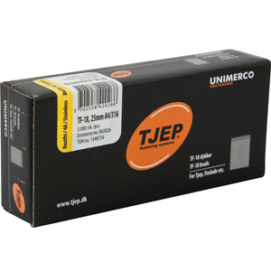 TJEP TF-18 stifter 25 mm 5000 stk. (Kopier)