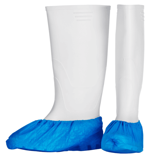 Overtrækssko blå 50 my 2000 stk/kasse