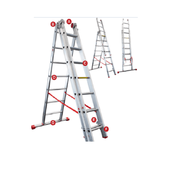 Super Proff Combistige - 3-delt