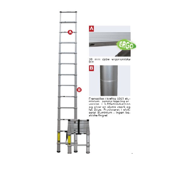 JUMBO Proff Teleskopstige
