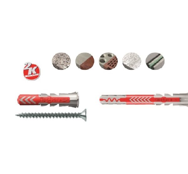 fischer DUOPOWER Nylon Dybel flere størrelser