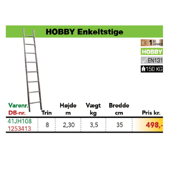 JUMBO Hobby enkeltstige