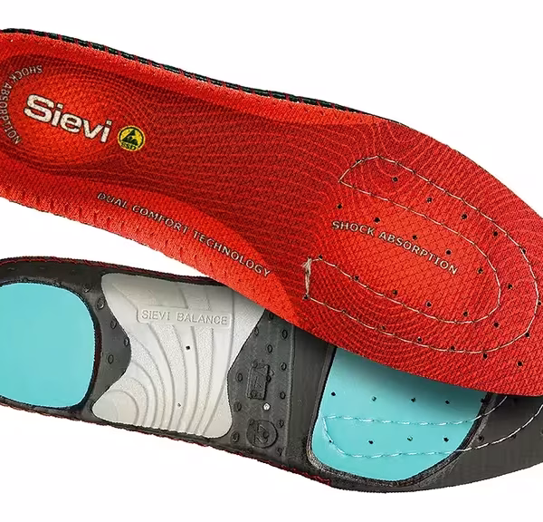 Sievi Indersål XL neutral højde rød farve