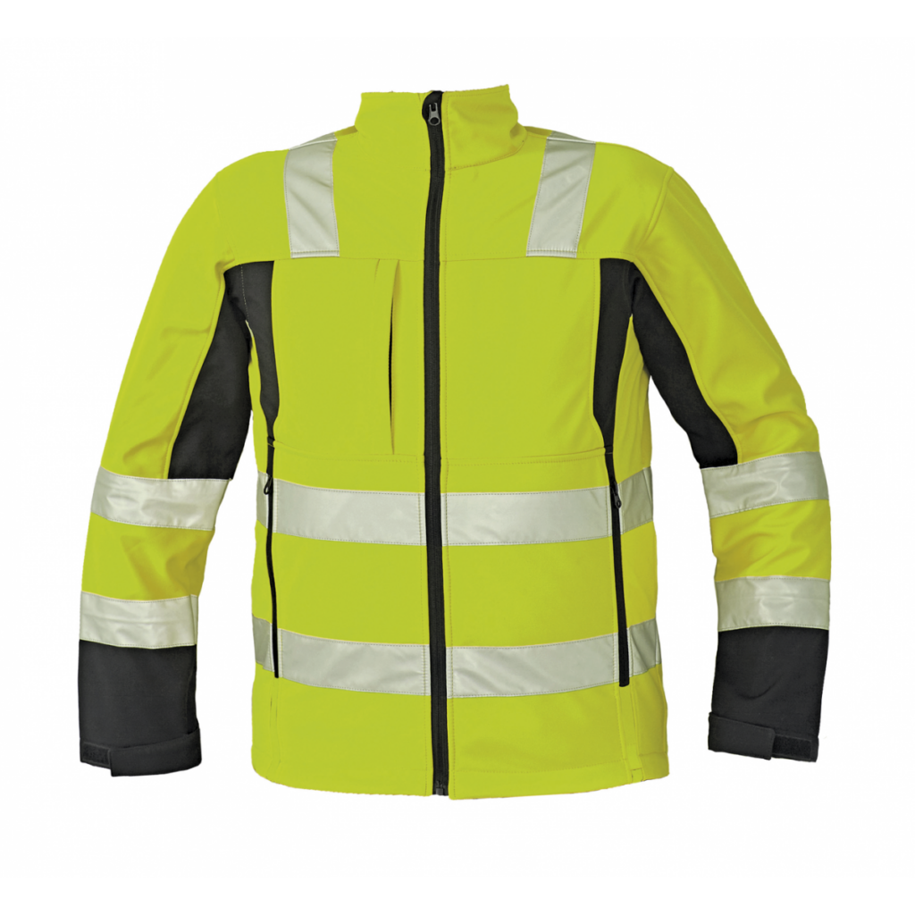 jakke-softshell-malton-hi-viz-gul-orange-farve-hansen-seest