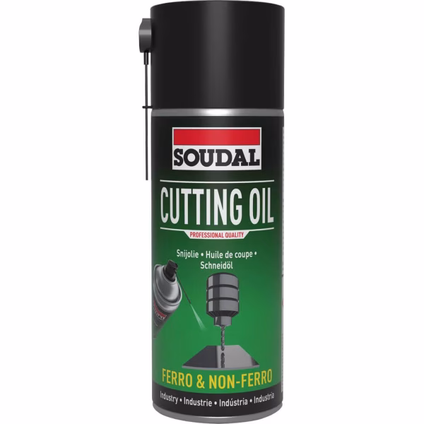 Soudal skære- og boreoliespray, silikonefri, 400 ml