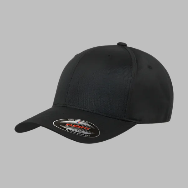 Flexfit cap 5 Panel i Sort
