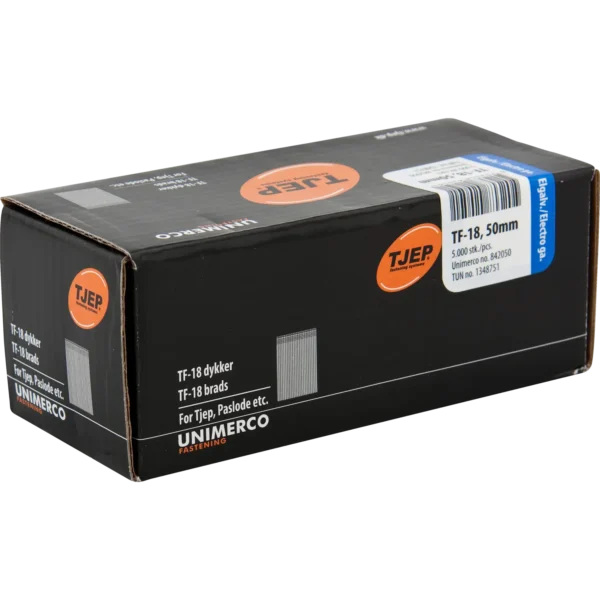 TJEP TF-18 stifter 50 mm 5000 stk.